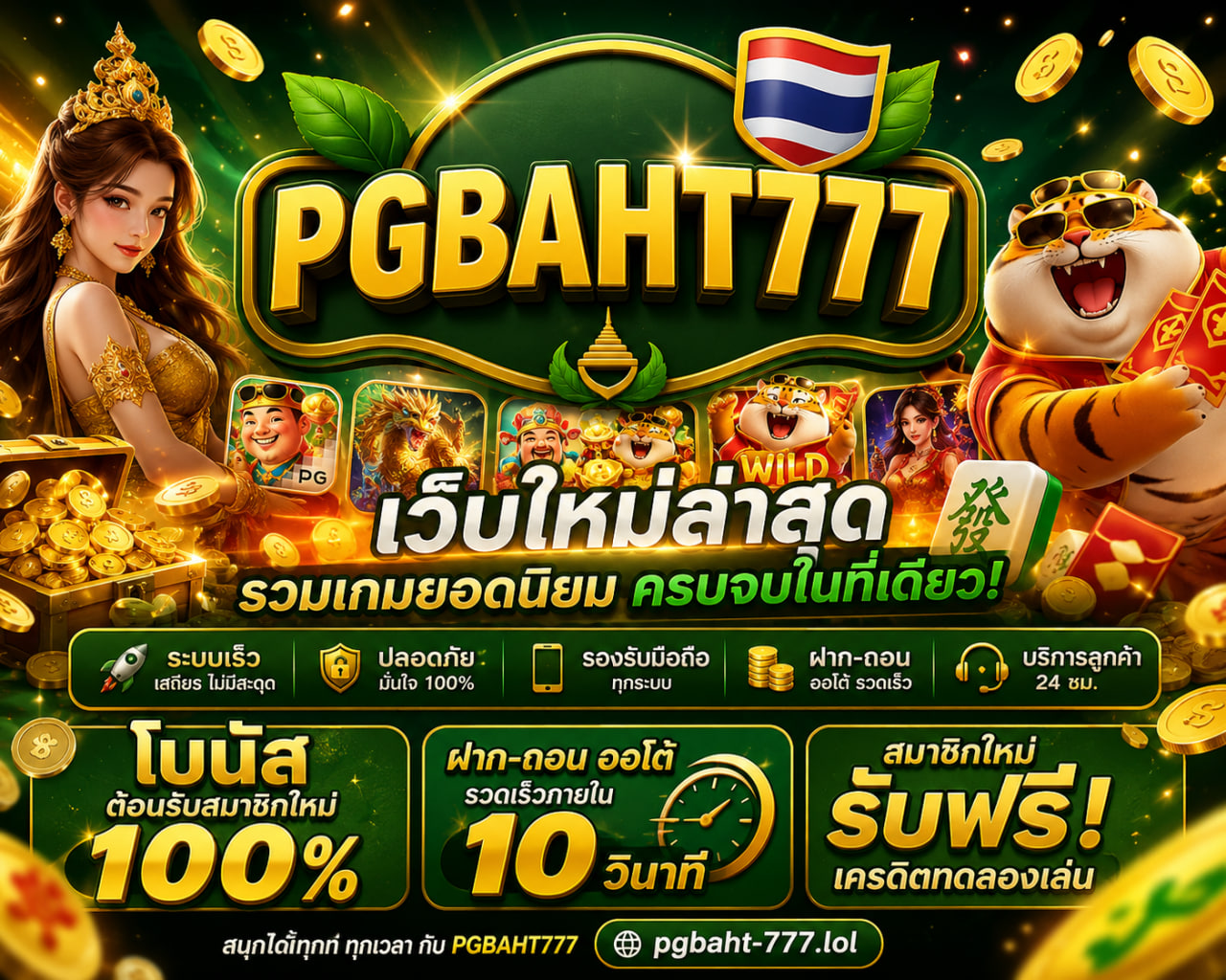 PGBAHT777 เว็บใหม่ล่าสุด pgbaht-777.lol อัปเดตระบบ 2026